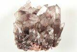 Sunset Phantom Quartz Crystal Cluster - India #207028-3